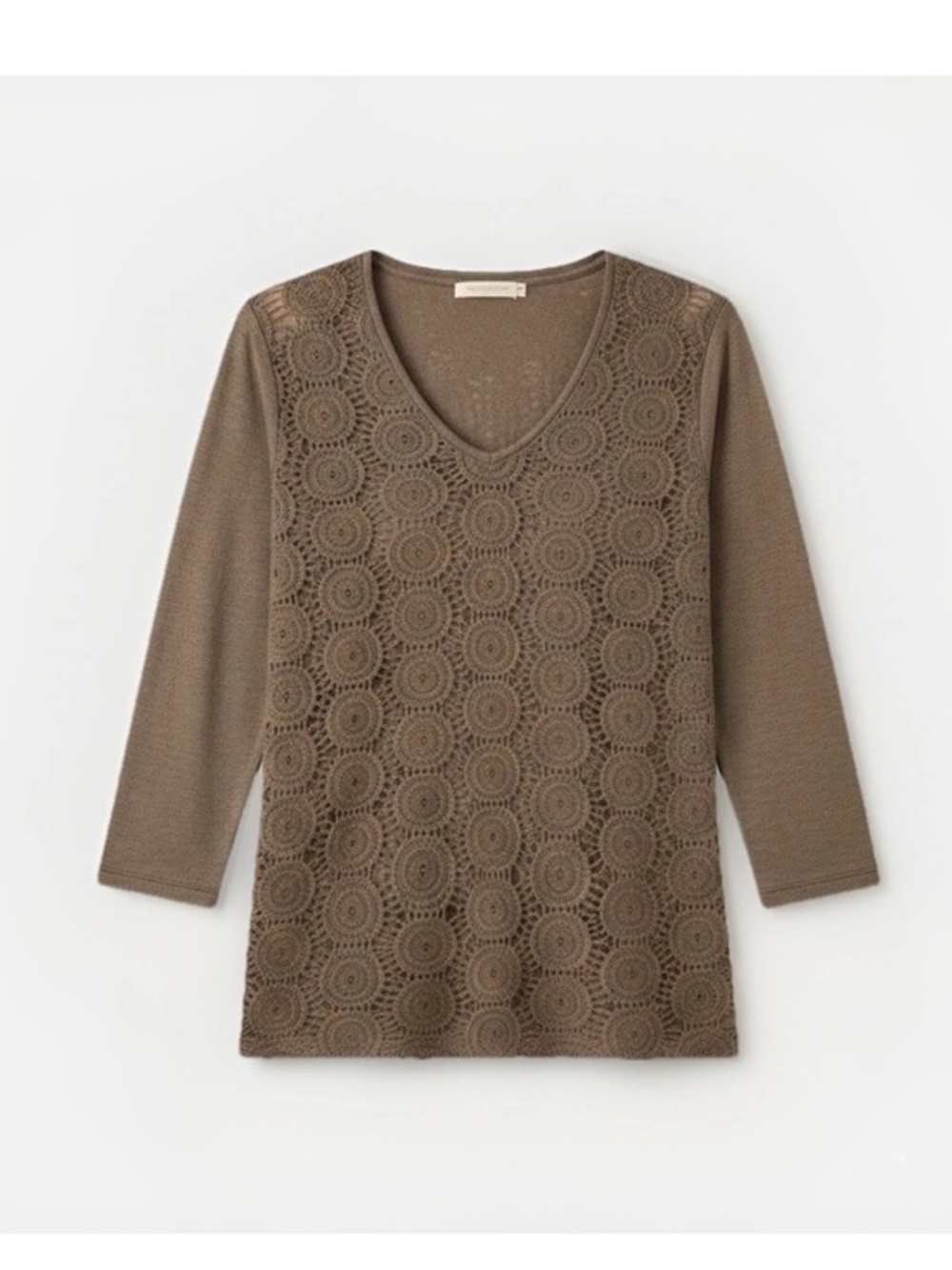 Simply Irresistible Boho Crochet Lace Tunic - Plus Size 2X